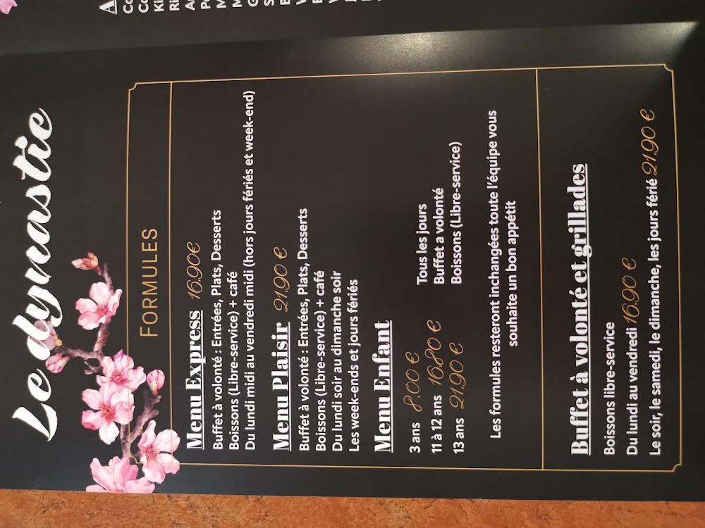 Le Dynastie - Menu Image 1